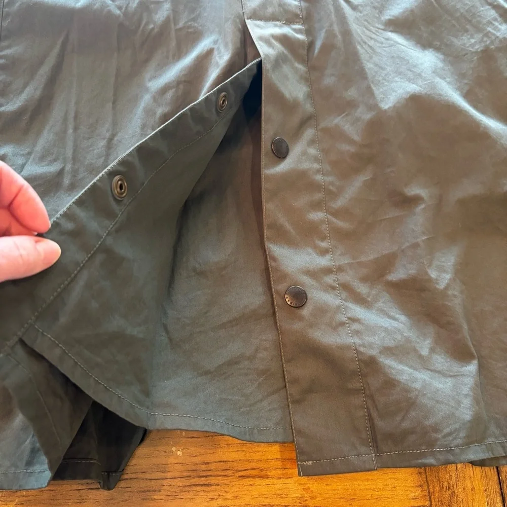 Barbour White Label Casual Urban Trench Jacket,size 38,Olive/Sage Green,Modern - Picture 14 of 14